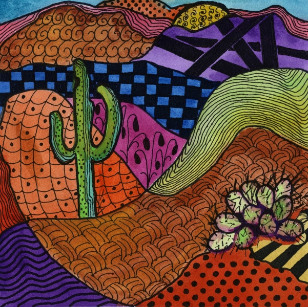 Desert High Noon by Pamela Morgan