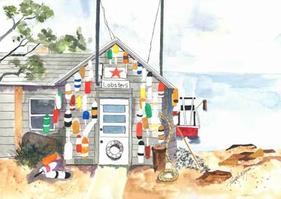 Lobster Shack by Pamela Morgan