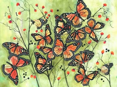 Click here to view Regal Monarchs by Pamela Morgan