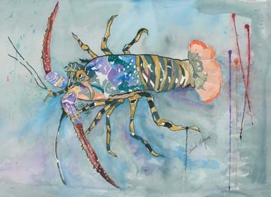 Click here to view Spiny Lobster by Pamela Morgan