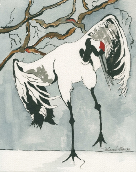 Click here to view Crane Dance  by Pamela Morgan