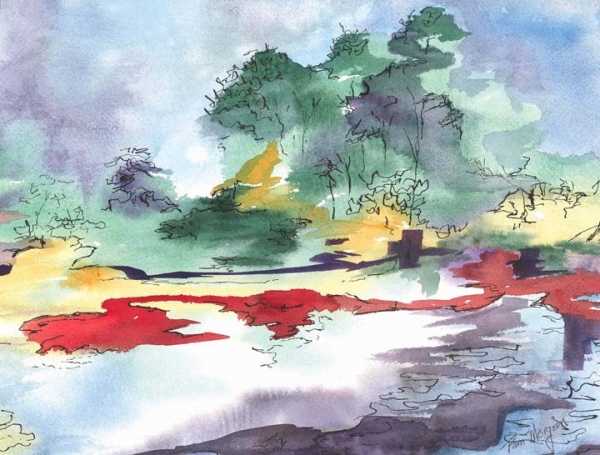 Click here to view Lakeside by Pamela Morgan