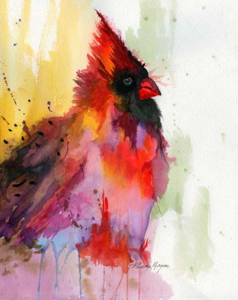 Click here to view Majestic Redbird by Pamela Morgan