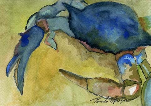 Crab IV by Pamela Morgan
