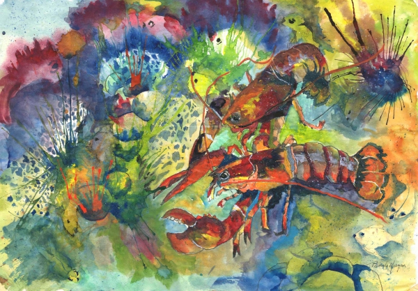 Click here to view Wildlife artwork by Pamela Morgan