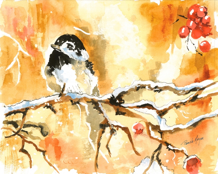 Click here to view Chickadee by Pamela Morgan